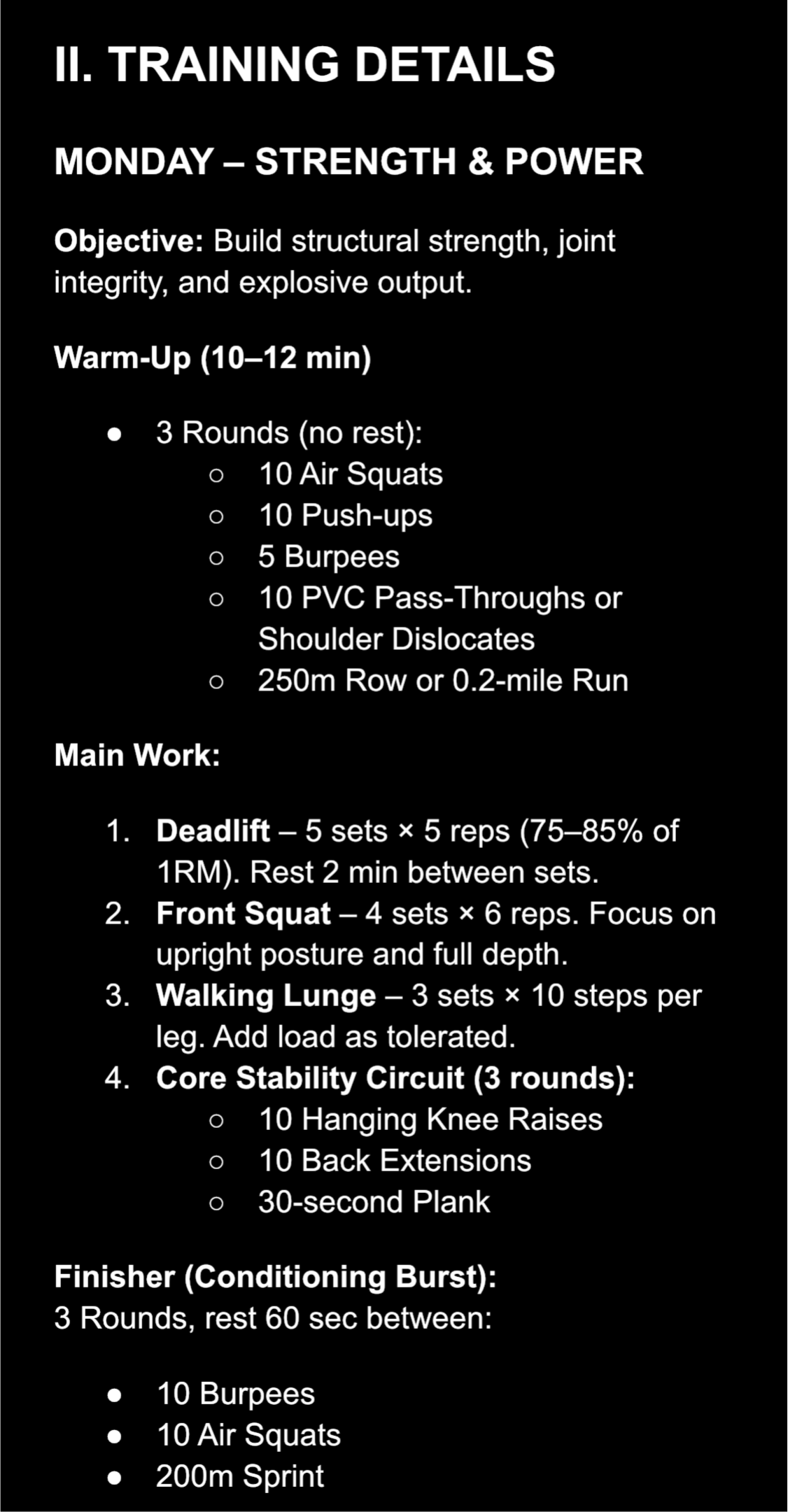 Urban Sitrep: Military Hybrid Training Program