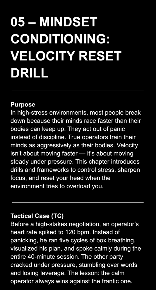 Drop 002 Velocity Ops