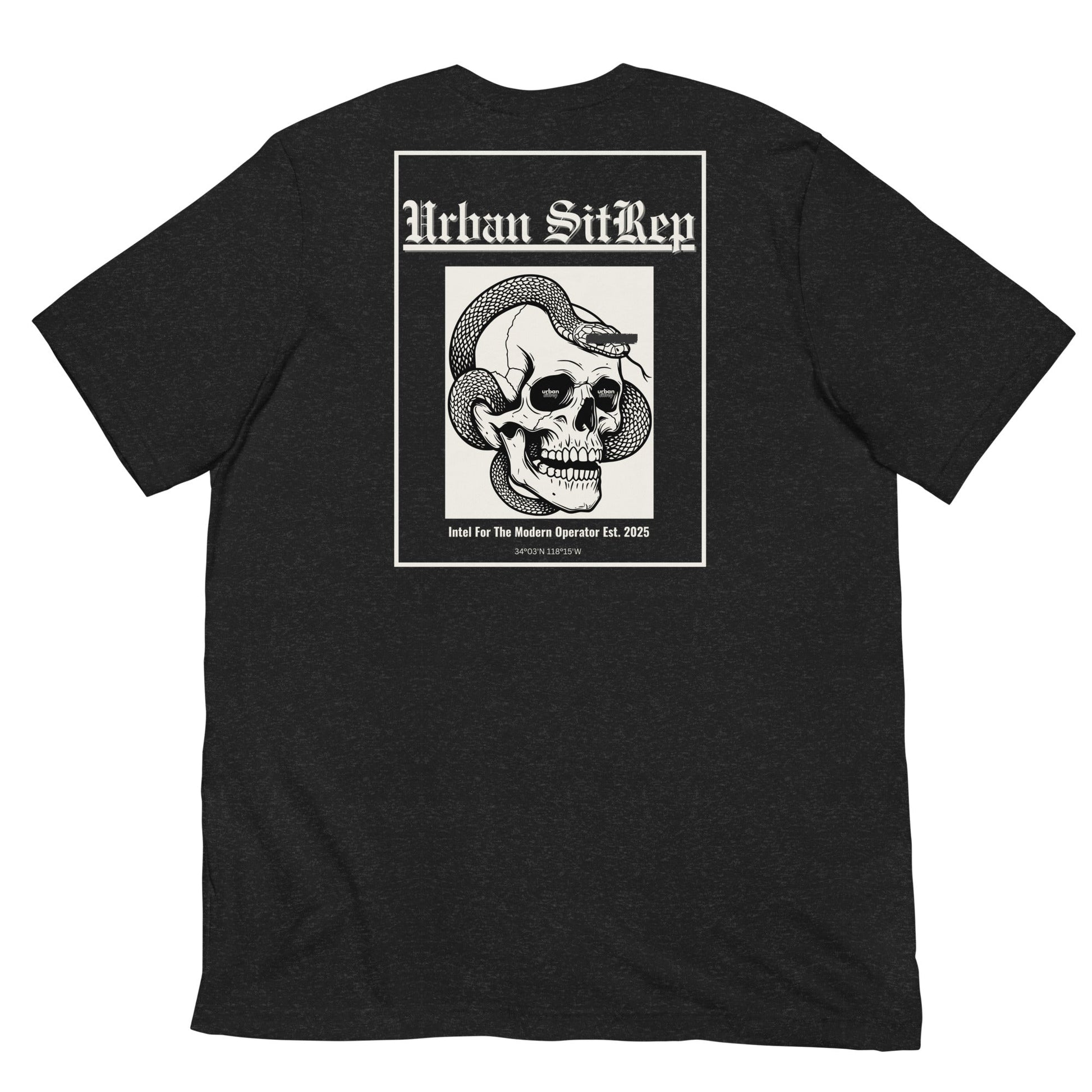 Drop 001 Urban Sitrep Skull & Serpent Tee - Urban Sitrep