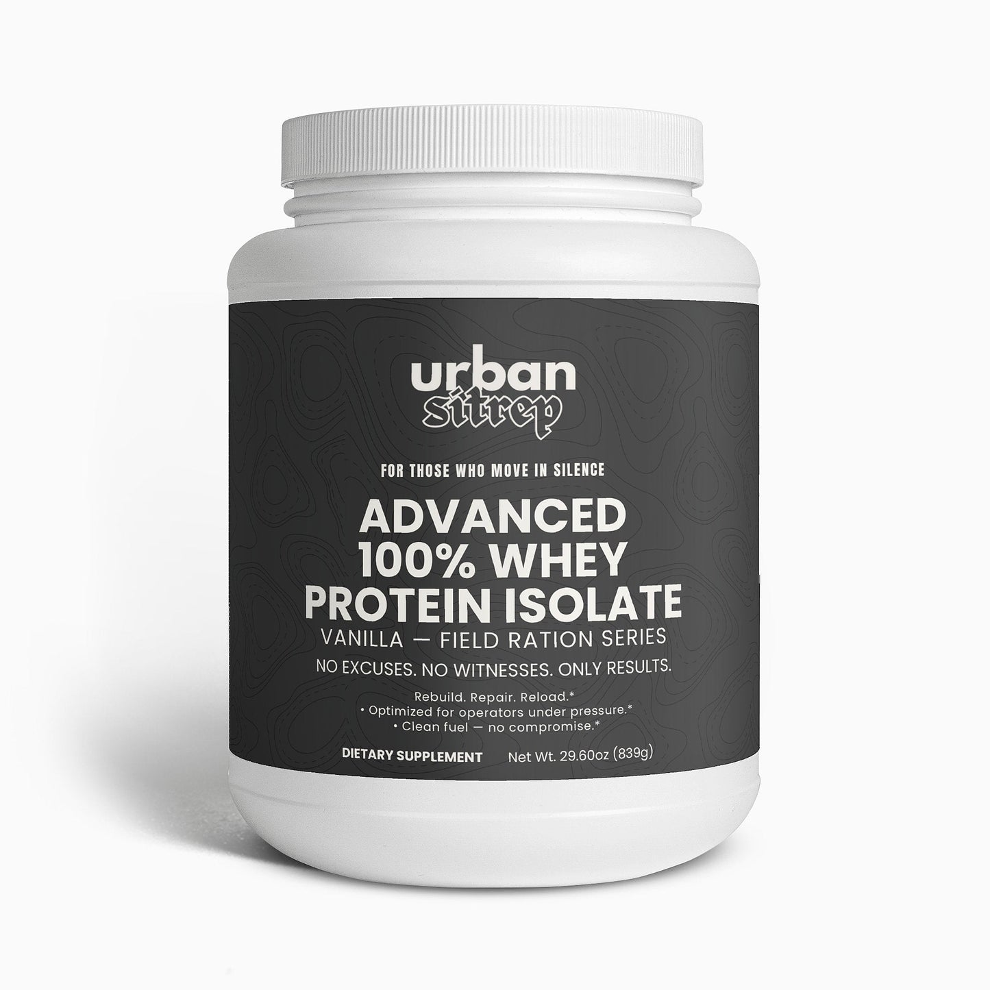 Urban Sitrep — Advanced 100% Whey Protein Isolate (Vanilla) - Urban Sitrep