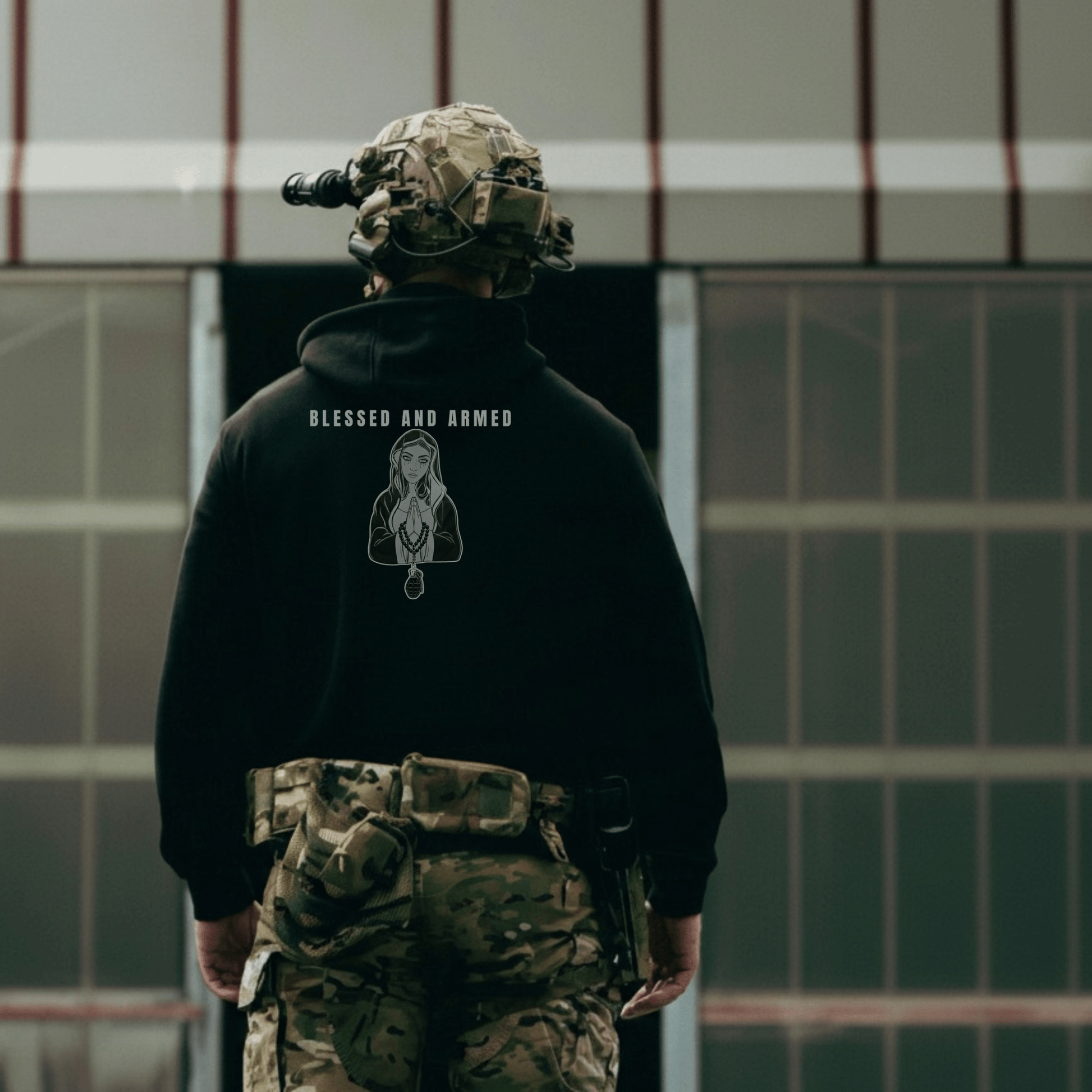 Urban Sitrep Blessed and Armed Hoodie - Urban Sitrep