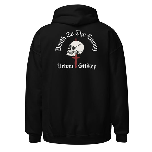Urban Sitrep Death To The Enemy Hoodie - Urban Sitrep