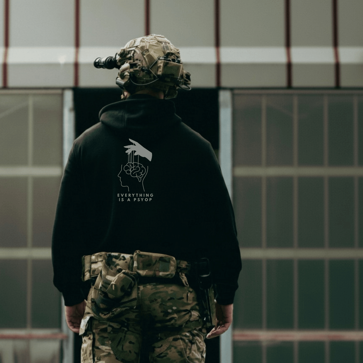 Urban Sitrep Everything Is A PSYOP Hoodie - Urban Sitrep