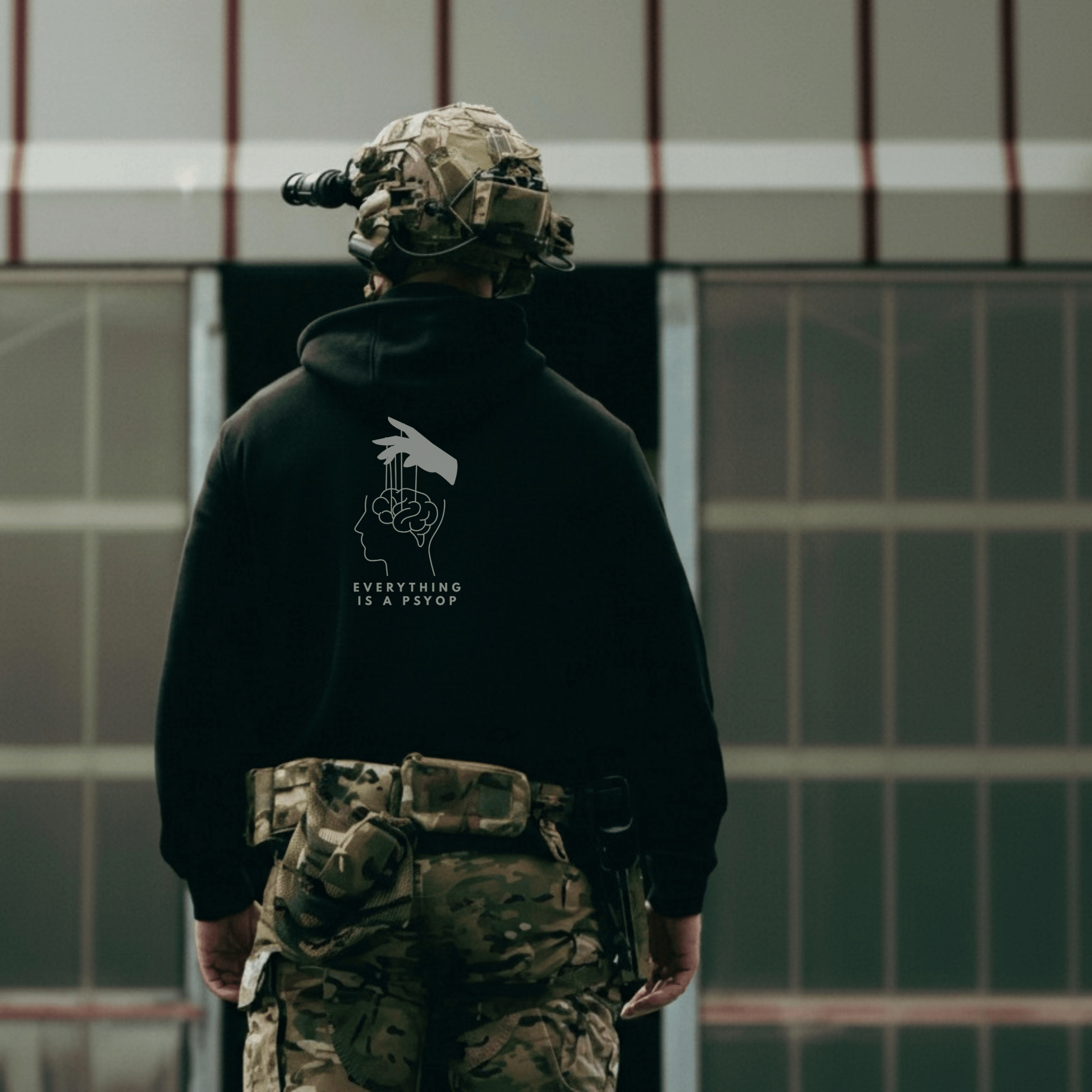 Urban Sitrep Everything Is A PSYOP Hoodie - Urban Sitrep
