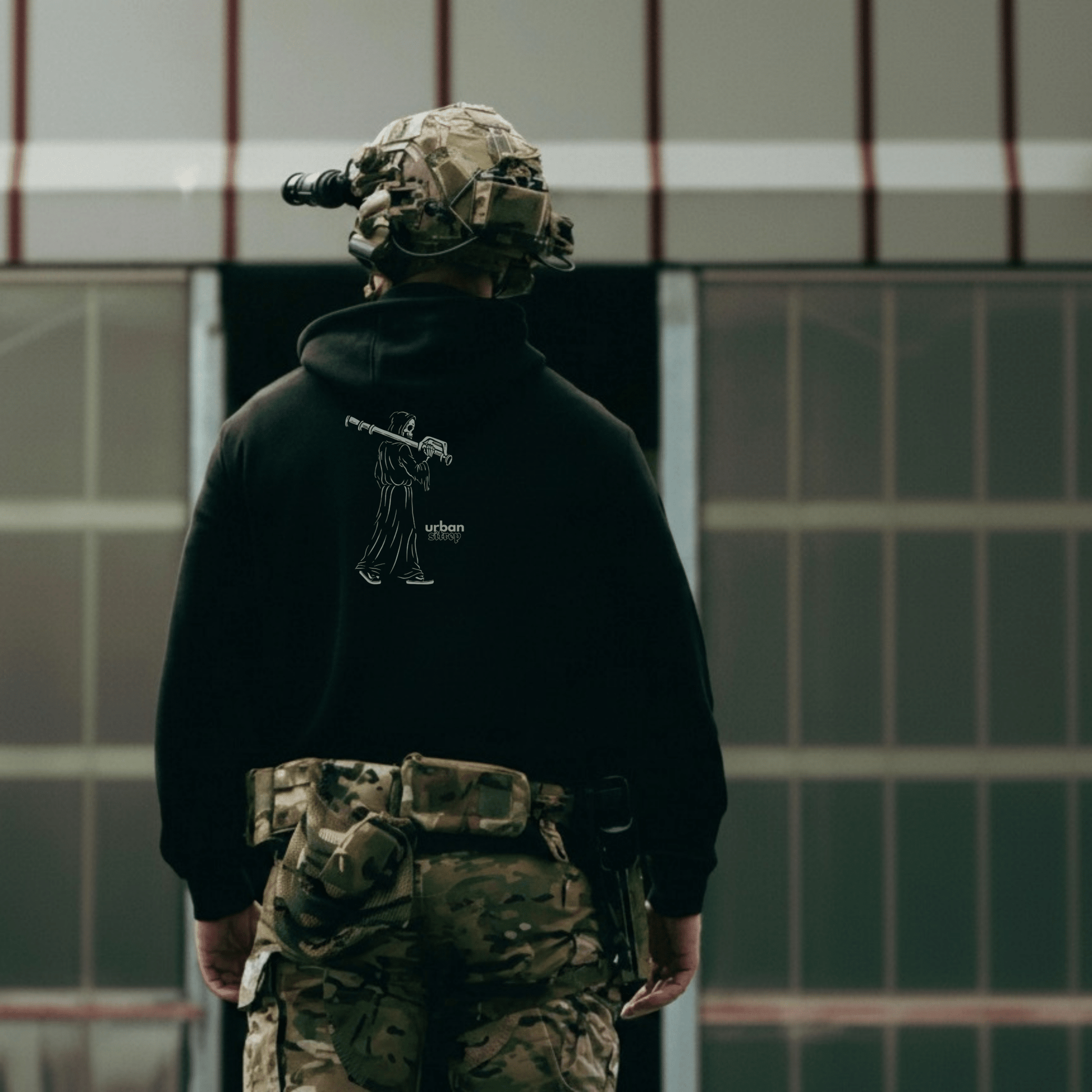 Urban Sitrep Mortar Reaper Hoodie - Urban Sitrep